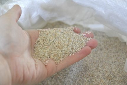 Quartz sand for pool filter