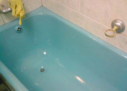 How to effectively paint a cast-iron bathtub