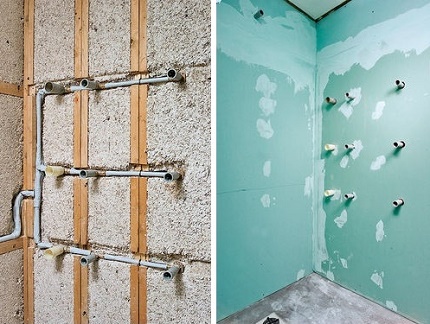 Darbs, kas saistīts ar apsildāmās dvieļu sliedes nomaiņu vannas istabā
