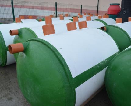 Septic tanks for autonomous sewage