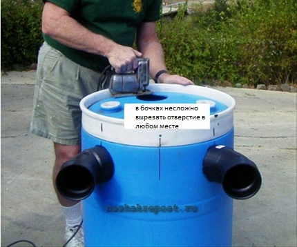 Las ventajas de los barriles de plástico para hacer un tanque séptico
