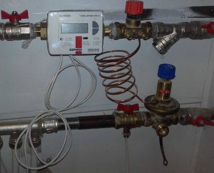 Apartment heat meter