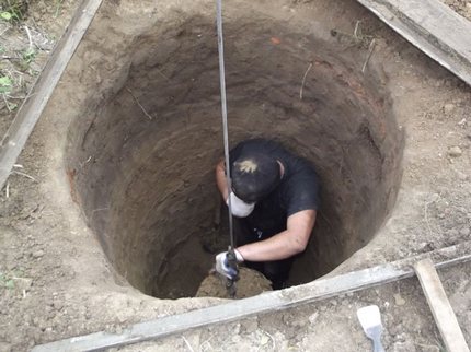Digging and disposal of soil