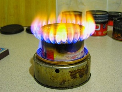 Gasapparat med brännare
