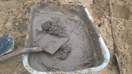 Mortier de ciment