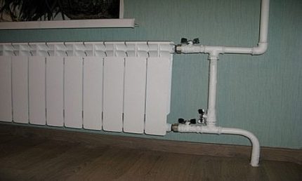 Manual radiator bypass