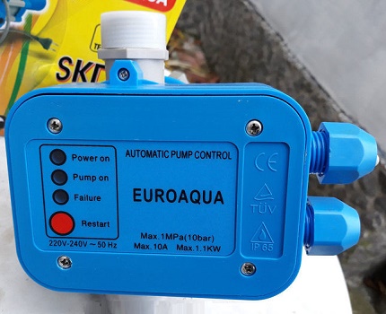 Sofistikované zařízení pro monitorování tlaku vody