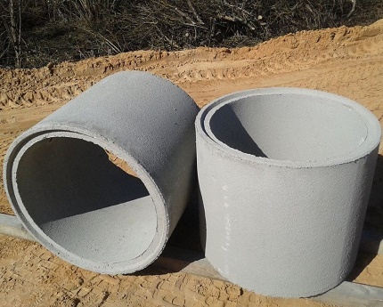 Zhb rings for the construction of a well in the country with your own hands