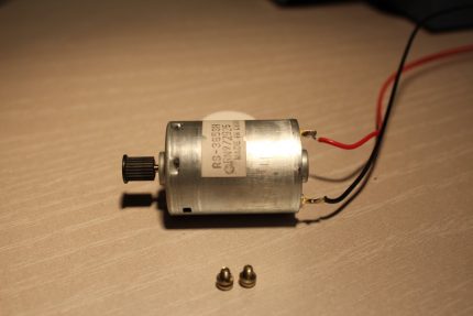 Micromotor para la bomba