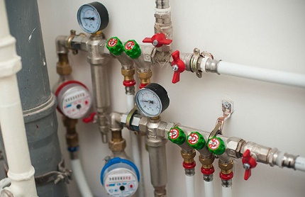 Water meter installation procedure