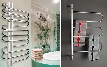 How to choose a heated towel rail for installation in the bathroom