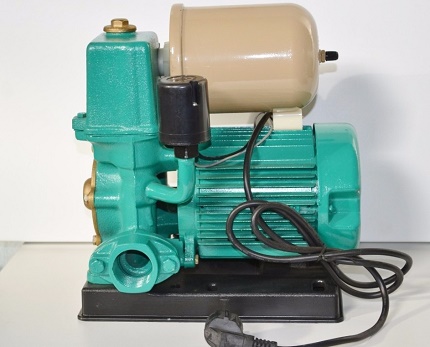 The pump for increase in pressure in a water supply system of Wilo PB-401SEA