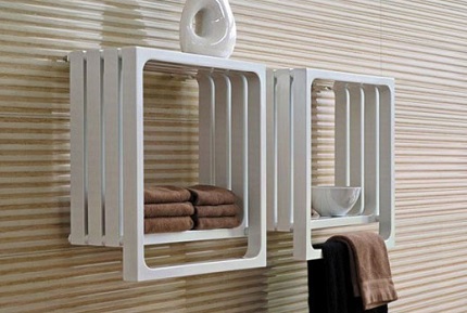 Electric towel warmer design