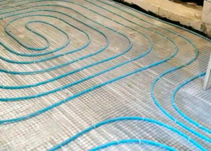 Types of thermal insulation for underfloor heating