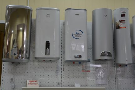 Accumulative water heaters