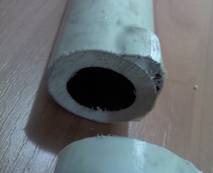 Plastic pipe defects