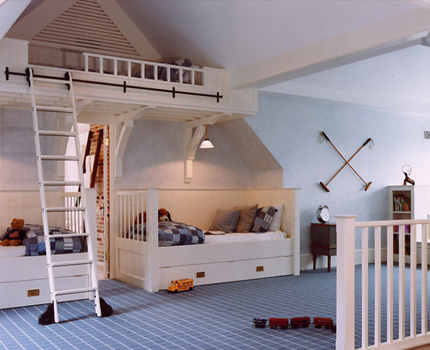 Turn the attic into a nursery