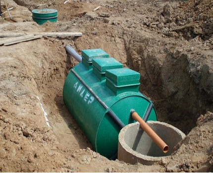 Private sewer system