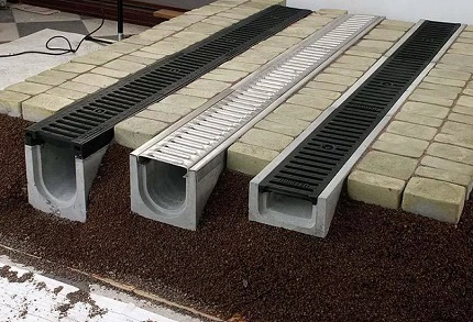 Trays for storm sewers