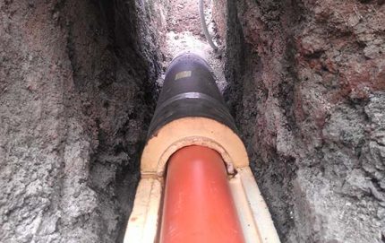 sewer pipe insulation