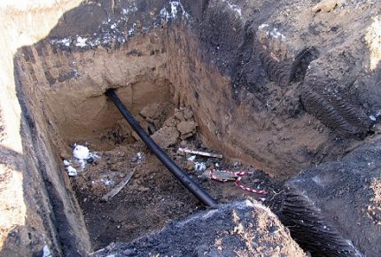 Excavation pit