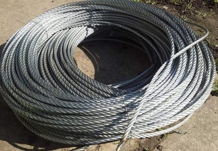 Do-it-yourself cable for cleaning the sewer