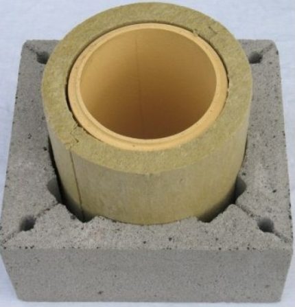 Ceramic chimney device