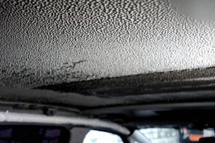 Condensation in the garage