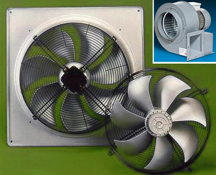 Types of fans