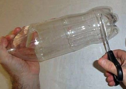 Making a plunger from a bottle