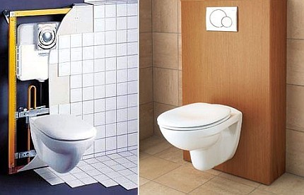 Demontaż podszewki instalacji toalety