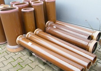 Ceramic Sewer Pipes