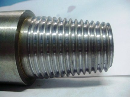 Conical pipe thread