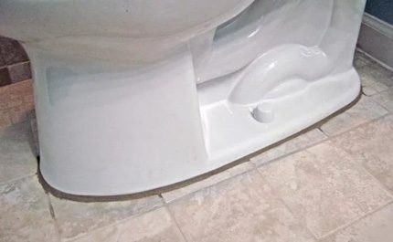Cement toilet