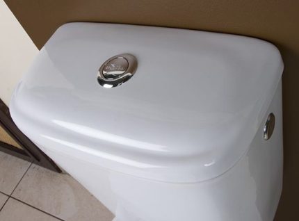 Modern toilet bowl