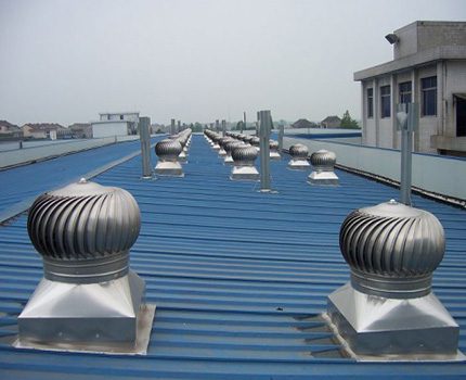 Flat roof mounting