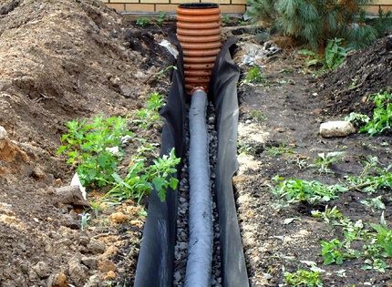 Elements for a drainage system