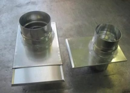 Muestras de válvulas de compuerta de acero galvanizado