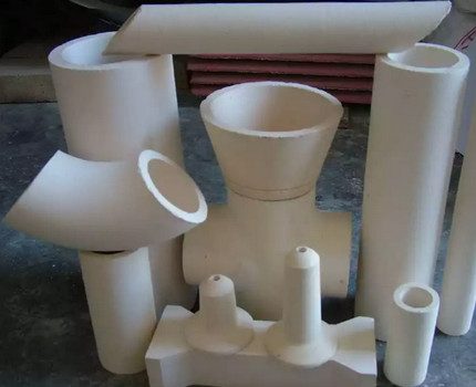 Ceramic pipes of various types