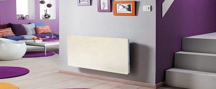 Convector for home heating