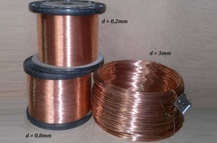 Induction wire