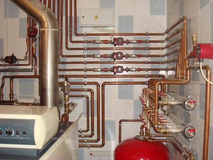 Heating system wiring