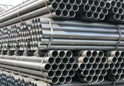 Round steel pipes