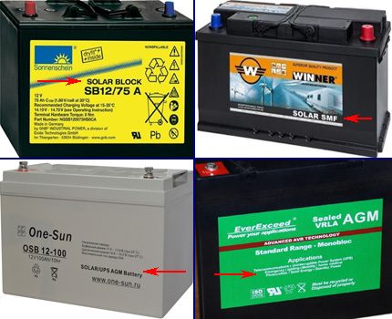 Batterijen met alternatieve energie