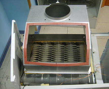Intercambiador de calor de hierro fundido