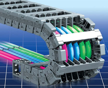 Canal de cable flexible
