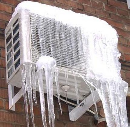 Air conditioner icing