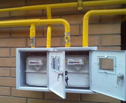 Gas connection procedure