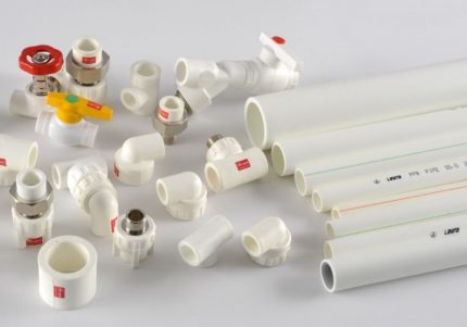Polypropylene pipes and accessories