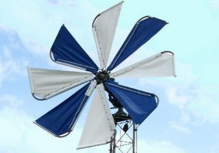 Buriavimo tipo vėjo generatorius